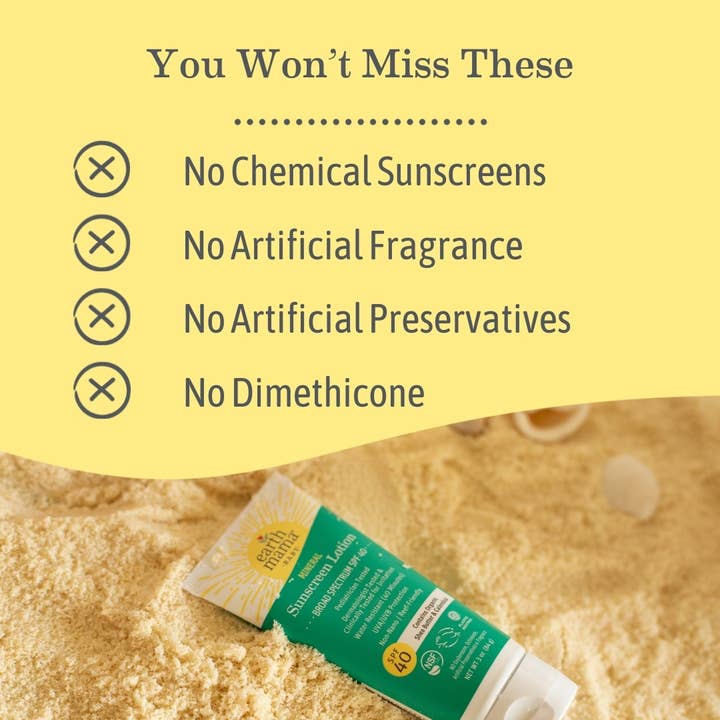 Baby Mineral Sunscreen Lotion - SPF 40 - HoneyBug 