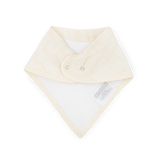 Cotton Muslin + Fleece Bandana Bib 4 Pack - Pressed Petals