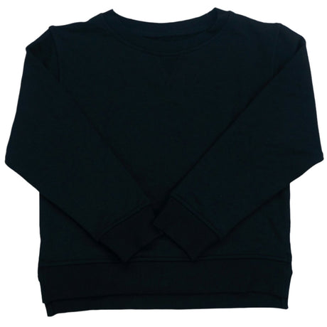 BLACK TERRY DREAM PULLOVER - HoneyBug 