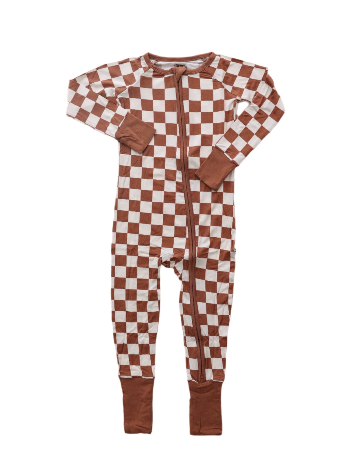 COPPER CHECKERS DREAM ROMPER