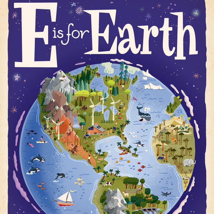 E Is For Earth - HoneyBug 