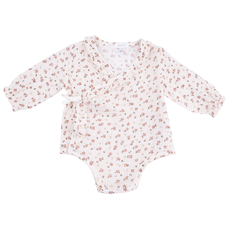 Long Sleeve Kimono Bodysuit - HoneyBug 