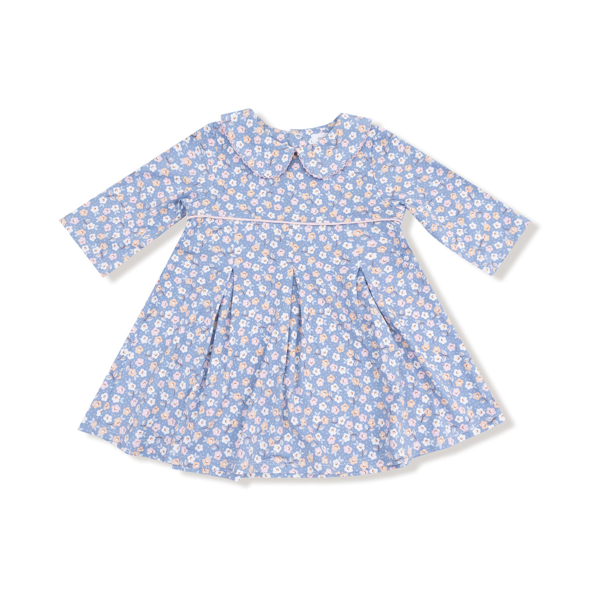 Box Pleat Dress  & Leggings - HoneyBug 