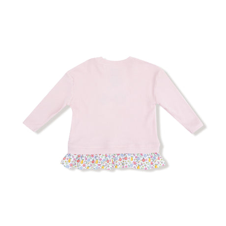 Ruffle Top with Bamboo Legging - Fall Fruit Floral - HoneyBug 