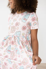 Milk & Cereal S/S Pocket Twirl Dress