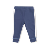 Jogger with Varsity Stripes - Varsity Vintage Indigo - HoneyBug 