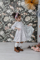 Scattered Dot Twirl Dress