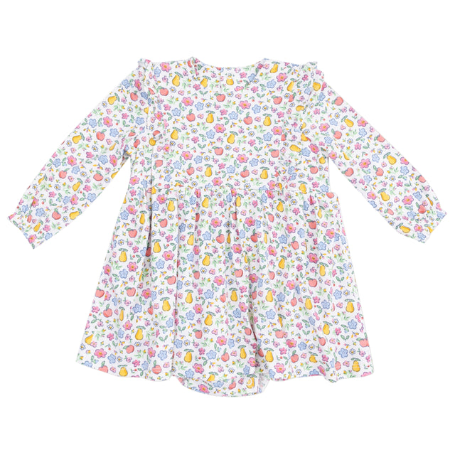 Ruffle Long Sleeve Bodysuit - HoneyBug 