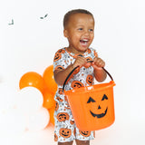 TWO PIECE SHORTIE SET- Jack-o-Lantern