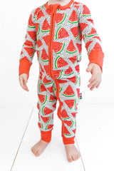 ZIP ROMPER - Kawaii Watermelon