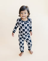 Bamboo Two Piece Set | Checks & Bolts - HoneyBug 
