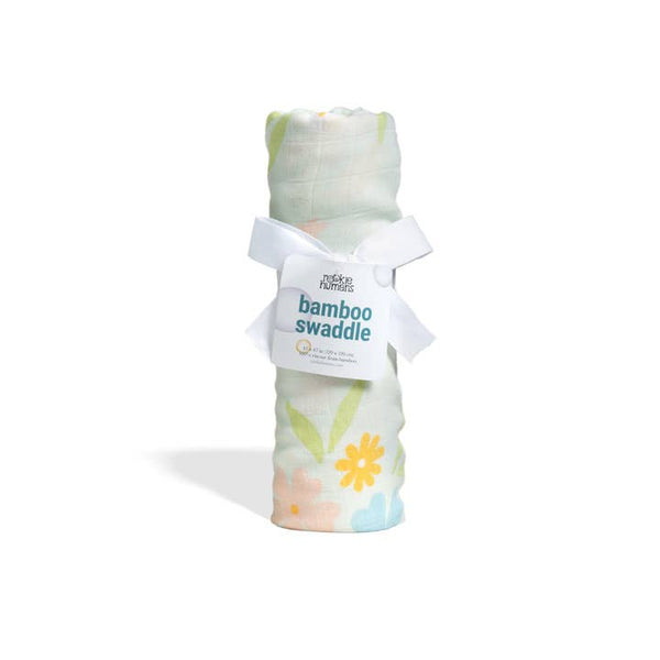 Enchanted Meadow Bamboo Swaddle - HoneyBug 