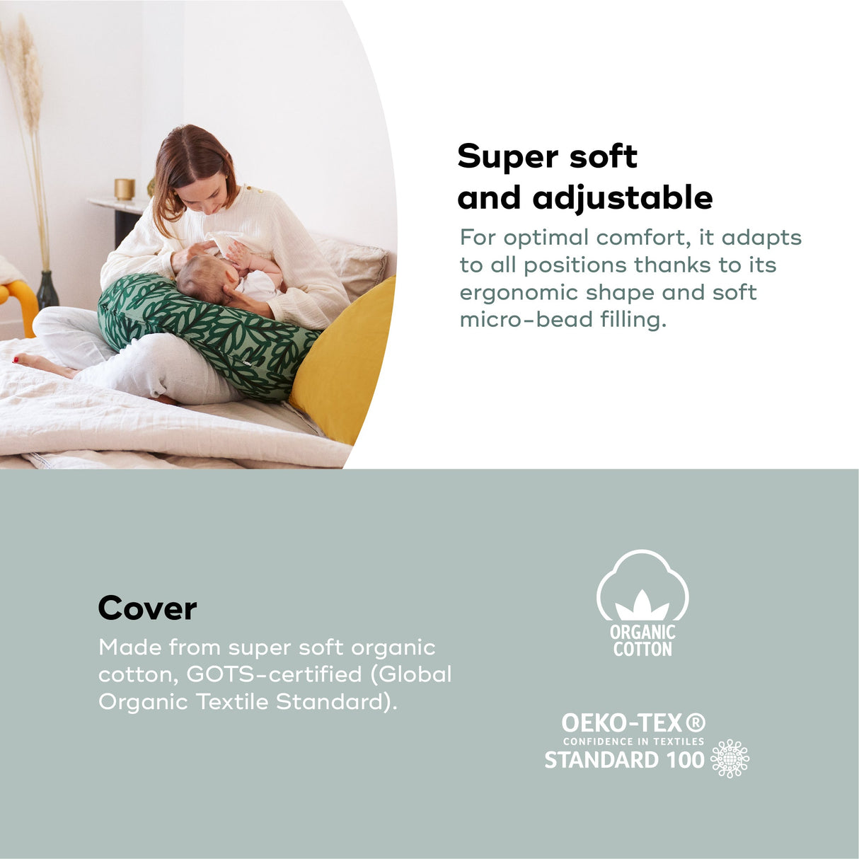 B.Love U-Shape Pregnancy Pillow - HoneyBug 