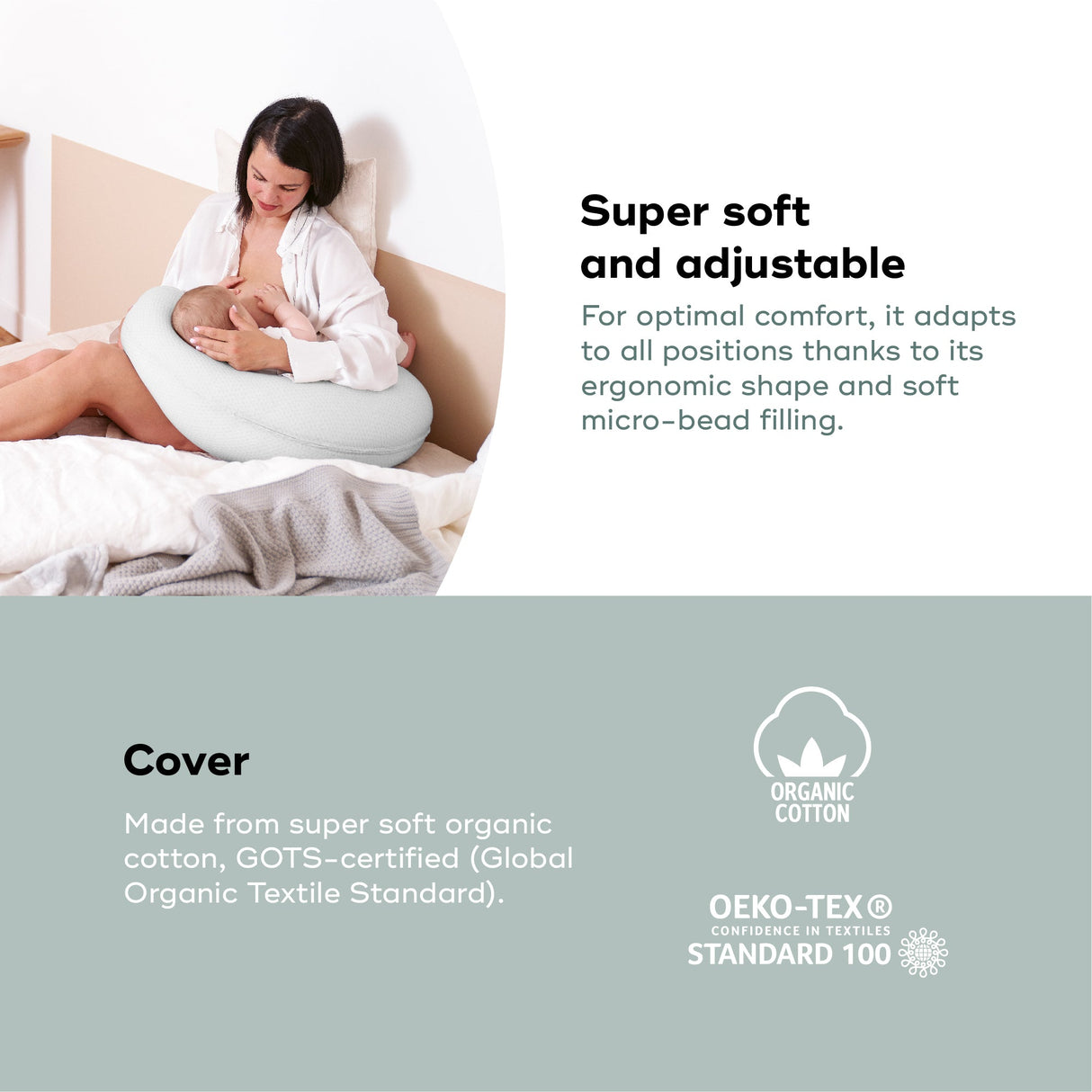 B.Love U-Shape Pregnancy Pillow - HoneyBug 