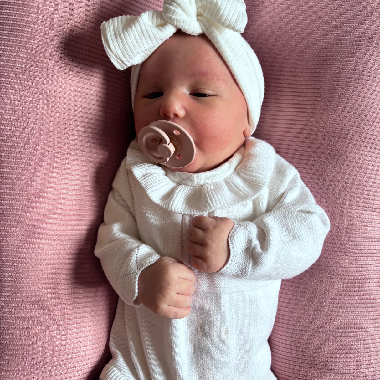 Peony Pink Baby Lounger Cover