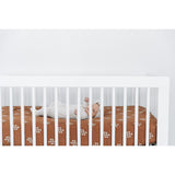 Chestnut Textiles Muslin Crib Sheet - HoneyBug 
