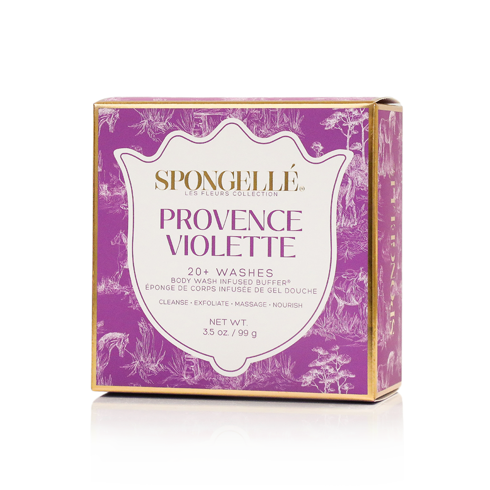Provence Violette | Les Fleurs Body Buffer - HoneyBug 