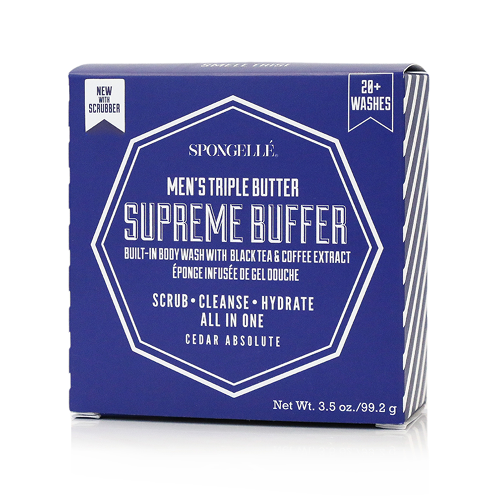 20+ Men's Supreme Buffer | Black Scrubber - HoneyBug 