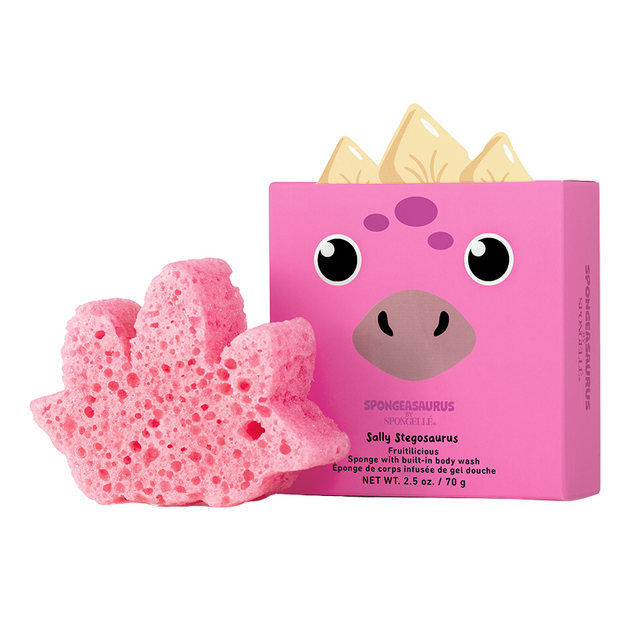 Sally Stegosaurus | Spongeasaurus Dinosaur Buffer - HoneyBug 