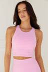 Astoria LUXE BALANCE Staple Sports Crop - Candy Pink