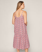 Women's Twill Chloe Nightgown in Fleurs des Bois