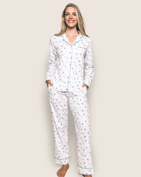 Women's Flannel Pajama Set in Après Ski