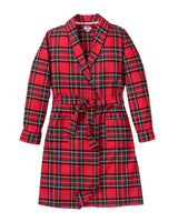 Women's Brushed Cotton Robe in Imperial Tartan