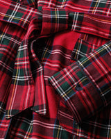 Women's Brushed Twill Robe in Imperial Tartan - HoneyBug 