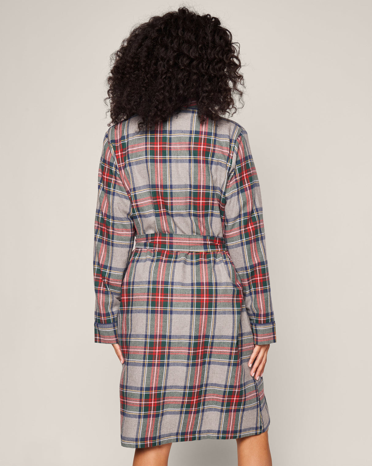 Women's Brushed Cotton Robe in Westminster Tartan