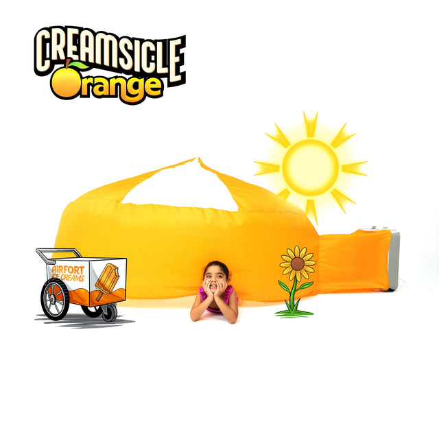 The Original AirFort - Creamsicle Orange by AirFort.com - HoneyBug 