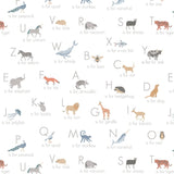 Animal Alphabet Oh So Soft Muslin Changing Pad Cover - HoneyBug 