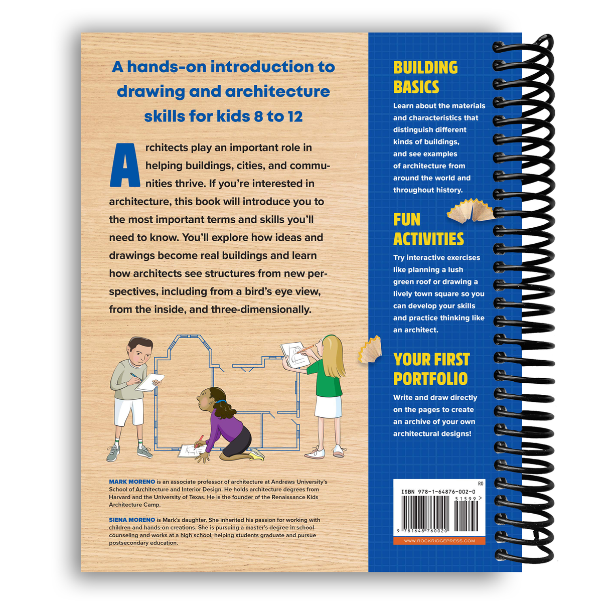 Architecture for Kids: Skill-Building Activities for Future Architects (Spiral Bound)