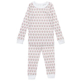 Ava Girls' Pajama Pant Set - Berkshire Batik Floral - HoneyBug 