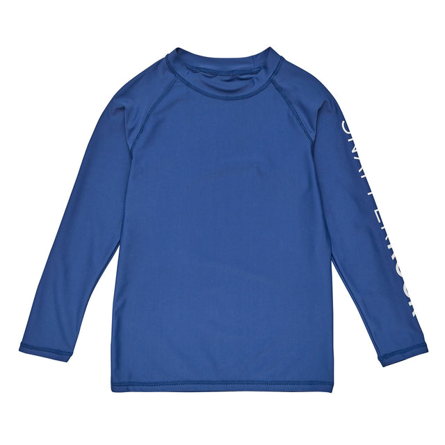 Denim Blue LS Rash Top - HoneyBug 