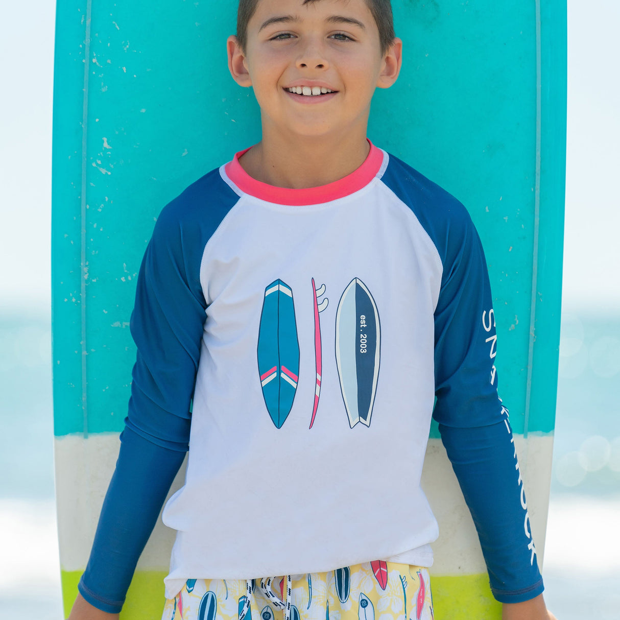 Rock The Board LS Rash Top - HoneyBug 