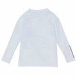 White LS Rash Top - HoneyBug 
