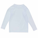 White LS Rash Top - HoneyBug 