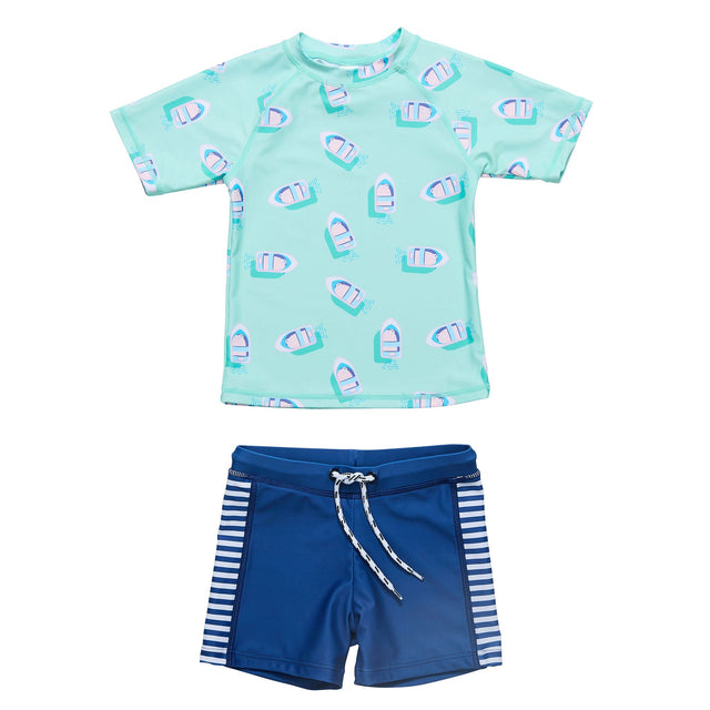 Float Your Boat SS Baby Set - HoneyBug 