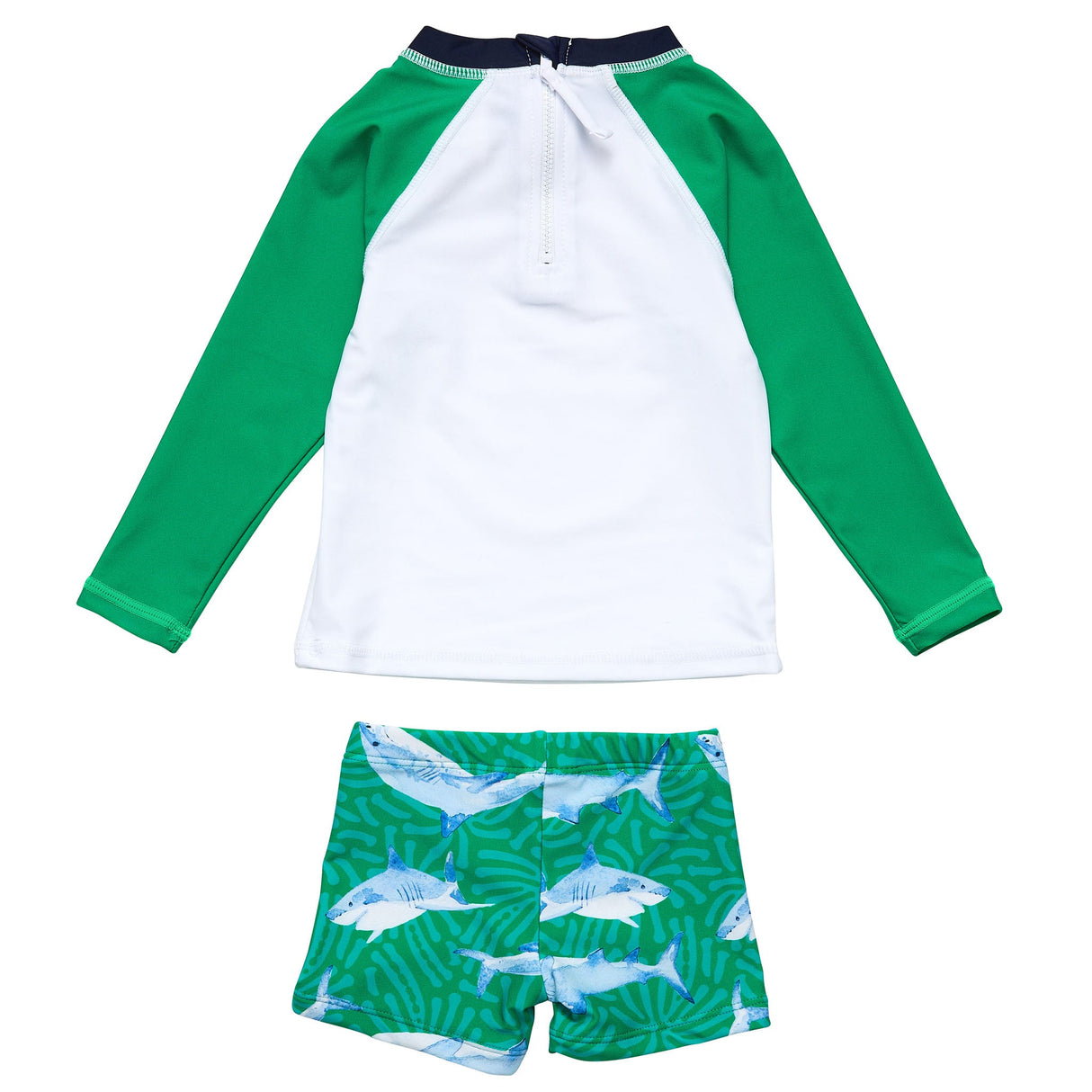 Reef Shark LS Baby Set - HoneyBug 