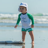 Reef Shark LS Baby Set - HoneyBug 