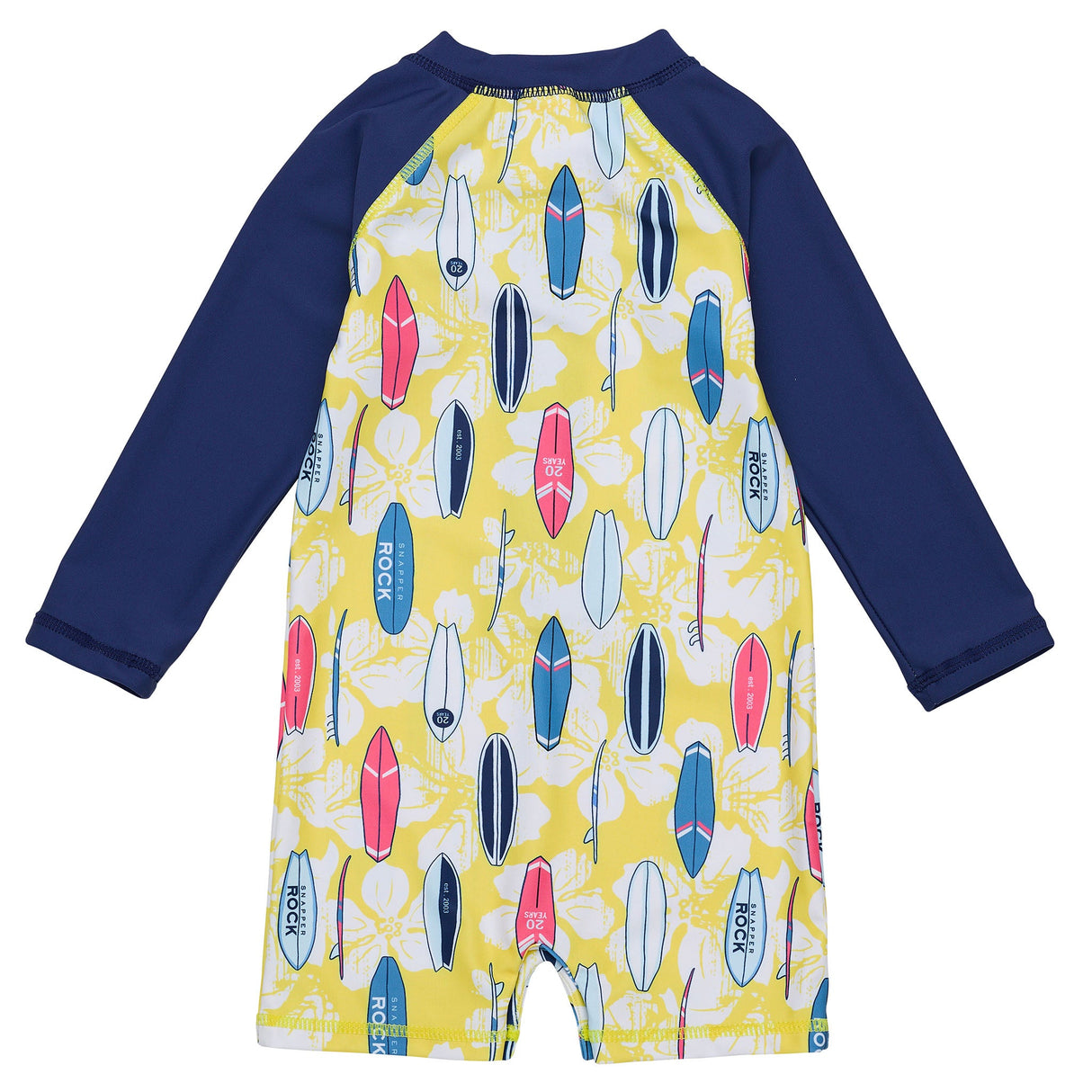 Rock The Board LS Sunsuit - HoneyBug 