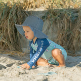 Float Your Boat LS Sunsuit - HoneyBug 