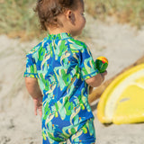 Toucan Jungle Sustainable SS Sunsuit - HoneyBug 