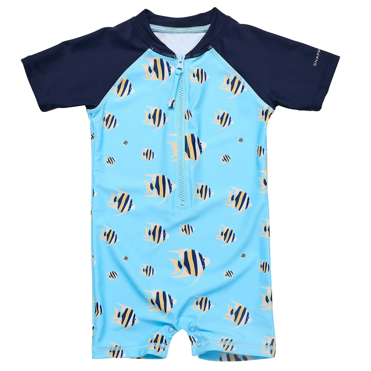 Angel Fish SS Sunsuit - HoneyBug 