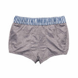 Denim Stripe Comfort Lined Swim Short - HoneyBug 