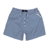 Denim Stripe Comfort Lined Swim Short - HoneyBug 