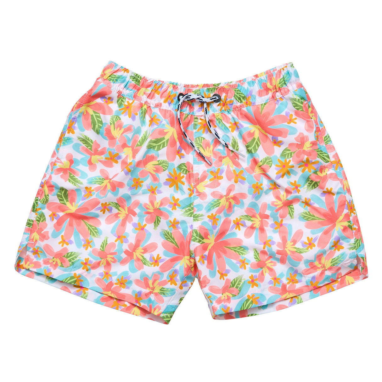 Hawaiian Luau Sustainable Swim Short - HoneyBug 