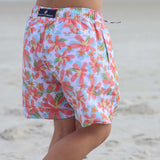 Hawaiian Luau Sustainable Swim Short - HoneyBug 