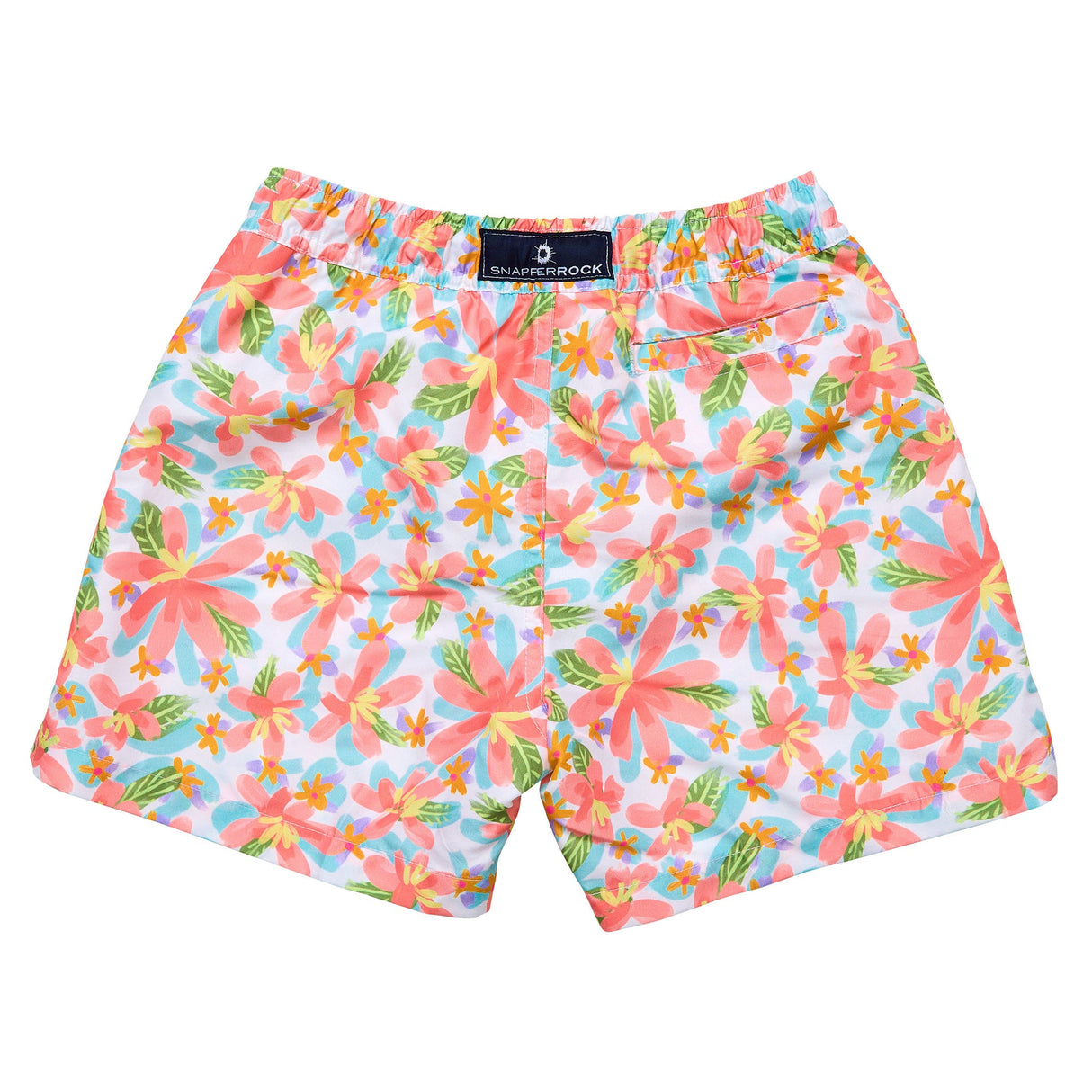 Hawaiian Luau Sustainable Swim Short - HoneyBug 