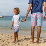 Lighthouse Island Sustainable Swim Short - HoneyBug 